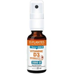 Vitamine D3 Original 2000 Ui Spray 20ml