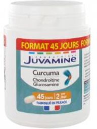 Curcuma Chondroïtine Glucosamine 90 Comprimés - Pot 90 comprimés