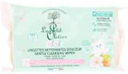 Bébé Lingettes Nettoyantes Douceur Visage Siège & Corps 56 Lingettes - Paquet 56 lingettes