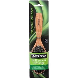 Natural Brillance Brosse pneumatique en poils de sangliers