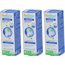 Puressentiel Roller Maux de Tête 3x10ml