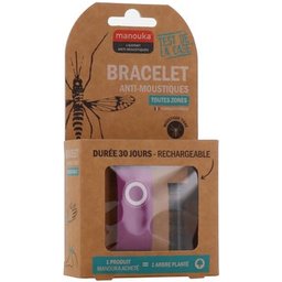 Bracelet Anti Moustiques Adulte Mauve 1ut