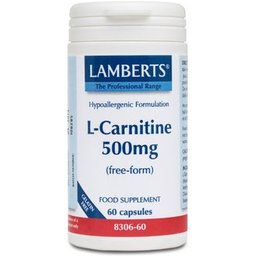 L-Carnitine 500 Mg 60 Capsules