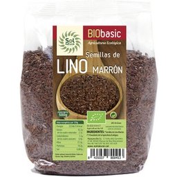 Graine de lin brune Solnatural Bio 500 g