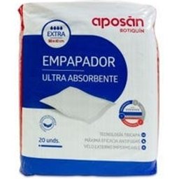 Aposán Botiquín Empapador Ultra Absorbente 60x40cm 20uds