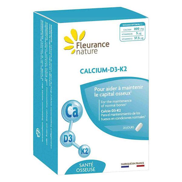 - Calcium - D3 - K2 - 60 comprimés