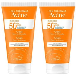 Avène Solaire - Crème Spf50+ UVB UVA Lumière Bleue HEV