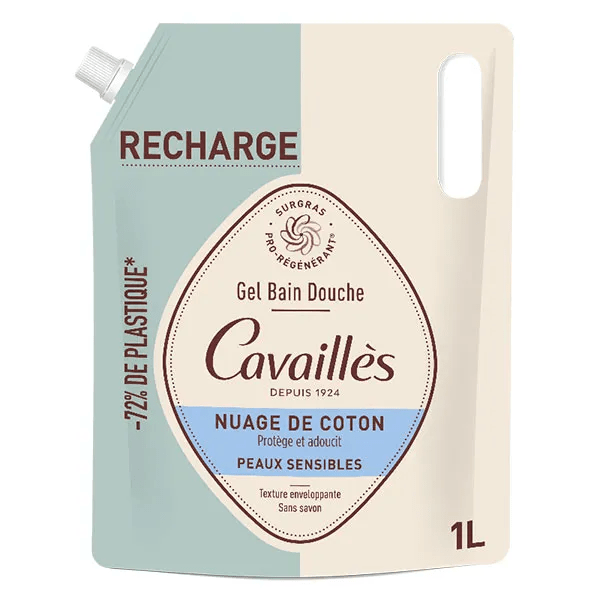 Cavaillès Eco-Recharge 1L Gbd Nuage De Coton