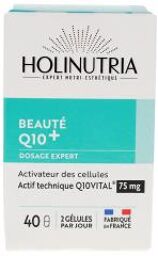 Coenzyme Q10 Anti-Oxydant 40 Gélules Végétales - Pot 40 gélules