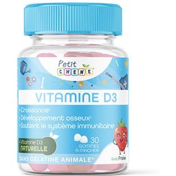 Petit Chêne Vitamine D3 Gommes à Mâcher