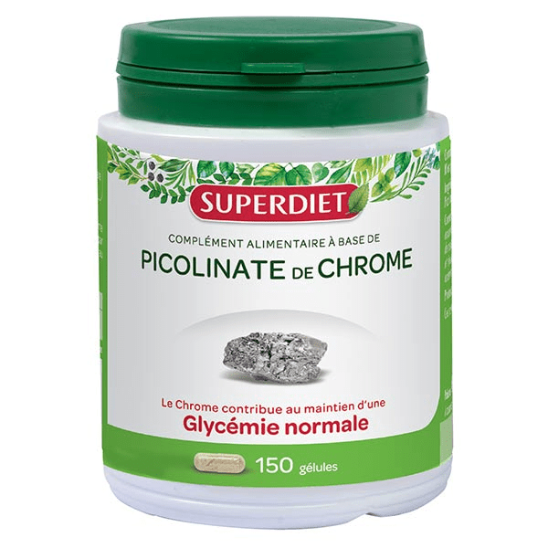 Picolinate de Chrome 150 gélules