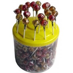 Bonbons Lollipops avec bâtonnet d'exposition 200 unités