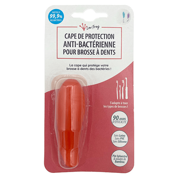Cape de Protection pour Brosse à Dents Rouge