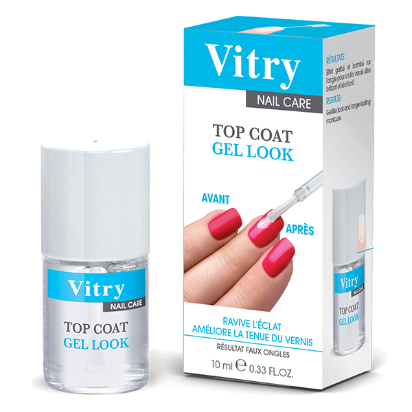 Nail Care Top Coat Gel Look 10ml