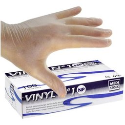Gant Vinyle Non Poudrés Non Stériles L 8/9 100uts