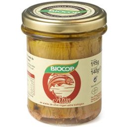 Steaks de thon Bocal en verre Bio 195Gr