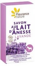 Savon Solide Lait Ânesse Lavande Bio 100 ml - Pain 100 g