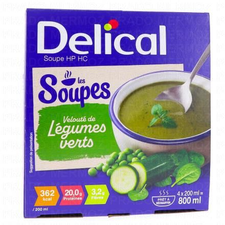 Soupe HP/HC - Velouté de légumes verts 4x200ml