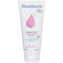 Rivadouce Crème pieds secs certifiée Bio - Tube 100ml