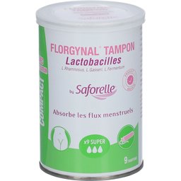Saforelle® Florgynal® Tampon Probiotique avec applicateur Super