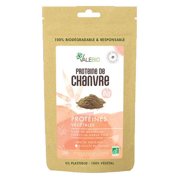 Protéine de Chanvre Bio 200g