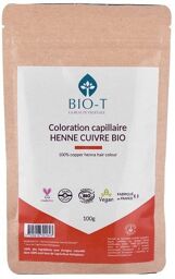HENNÉ CUIVRÉ BIO - Coloration capillaire - 100g