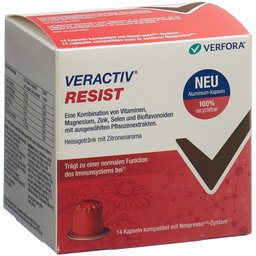 Resist capsules nespresso alu