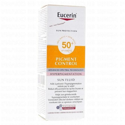 Sun Protection - Pigment control fluide solaire visage SPF 50+ tube 50ml
