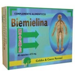 Biemielina naturelle dorée et verte 60 capsules