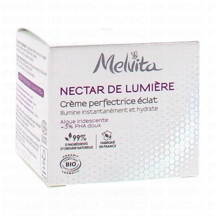 Nectar de lumière crème perfectrice de lumière bio flacon 50ml