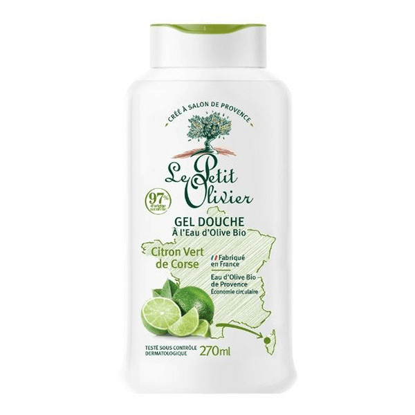 - Gel Douche - Citron Vert De Corse - Sans Savon 270ml