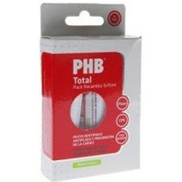 PHB® Dentifrice de voyage rechargeable 3x15ml