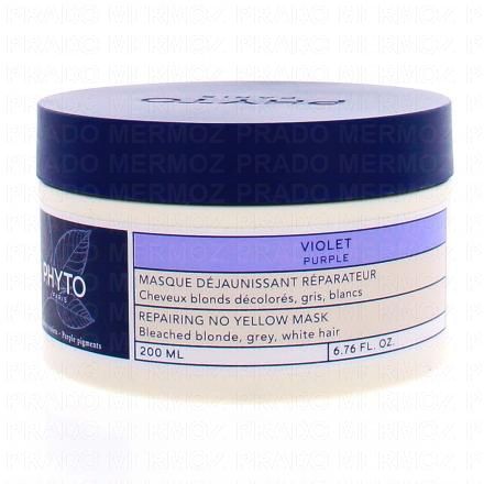 Violet Masque déjaunissant réparateur pot 200ml