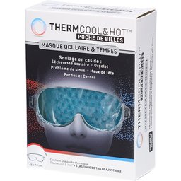 Bausch + Lomb Thermcool&Hot Poche de Billes Masque Oculaire & Tempes