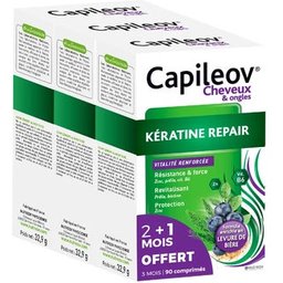 Capileov Kératine Repair 3x90 Comprimés