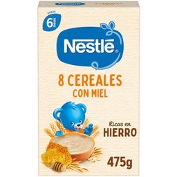 Purée de nid d'abeille 8 céréales miel 475g