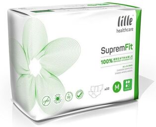 Lille Suprem Fit Super plus Medium - 4 paquets de 22 protections