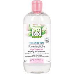 Eau Micellaire Apaisant Aloe Vera & Roses Bio 500ml