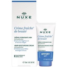 Crème Fraîche De Beauté Crème Riche Hydratante 48H 30ml + 15ml