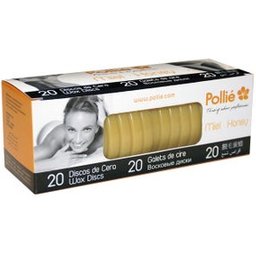 Disques de cire polie Cire chaude au miel Peau sensible 20uds