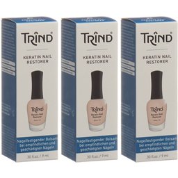 Trind® Keratin Nail Restorer - Sérum réparateur et fortifiant pour ongles sensibles ou abîmés