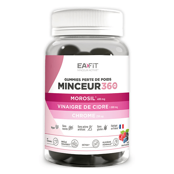 Eafit Minceur 360 Morosil et Vinaigre de Cidre - Gummies Morosil Perte de Poids