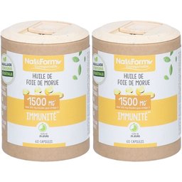 Nat&Form Huile de foie de morue en capsules