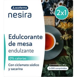 Acofarma Nesira Edulcorante de Mesa2x500uds