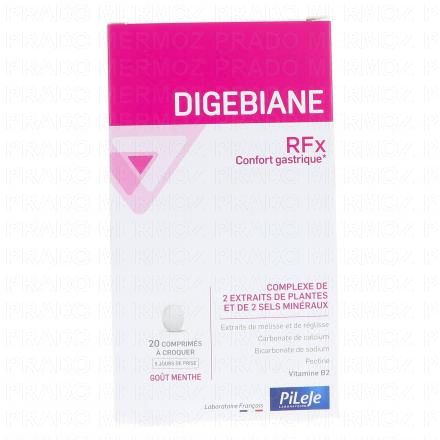 Digebiane RFx 20 comprimés à croquer