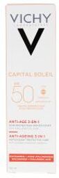 Capital Soleil Soin Anti-Âge Anti-Oxydant 3en1 SPF50 50 ml - Tube 50 ml