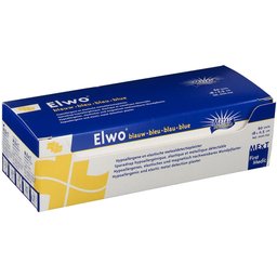 Elwo Pansement Elastique Bleu 2.5 cm x 18 cm