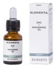 Elementa Solution Zinc + Niacinamide 11% 15 ml - Flacon compte goutte 15 ml