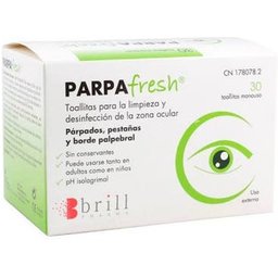 Lingettes Nettoyantes Paupières 30 Unités