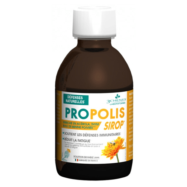 Tonus & Immunité Propolis Défenses Naturelles Sirop 200ml